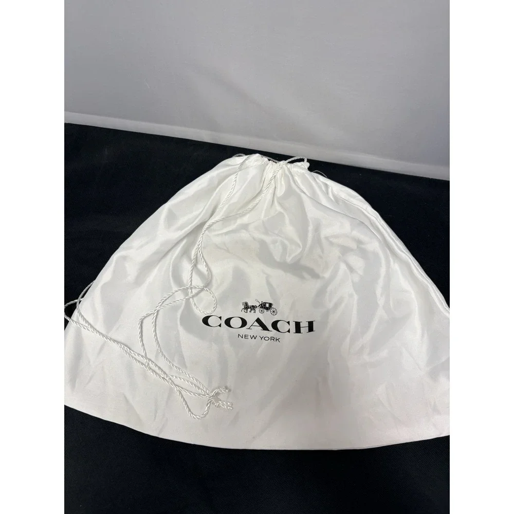 COACH DUST BAG 12x16 Satin material in good condition